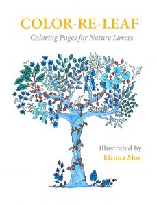 Cover for Color-Re-Leaf Art Therapy Book